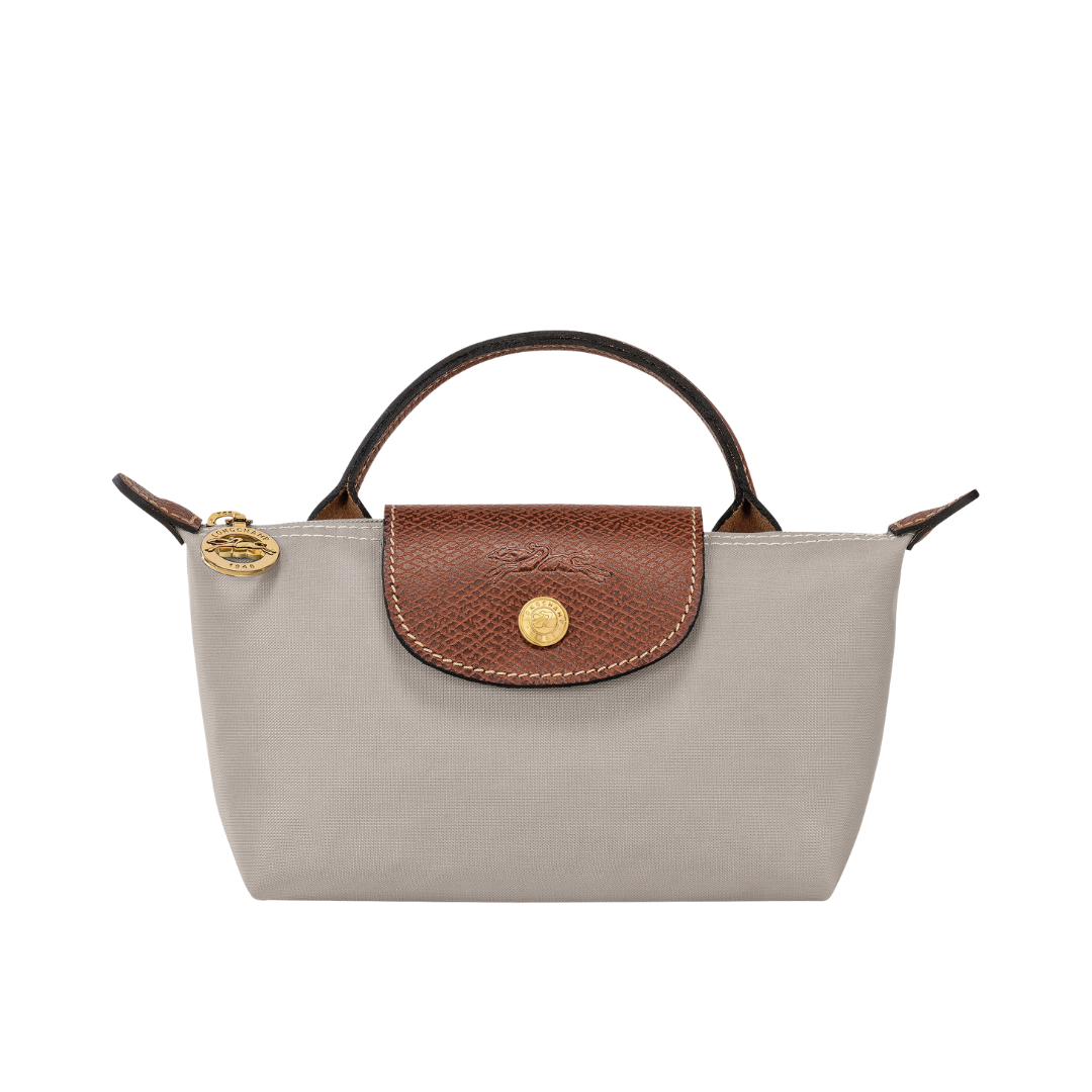 LONGCHAMP Le Pliage Original Pouch with handle Recycled canvas by LONGCHAMP