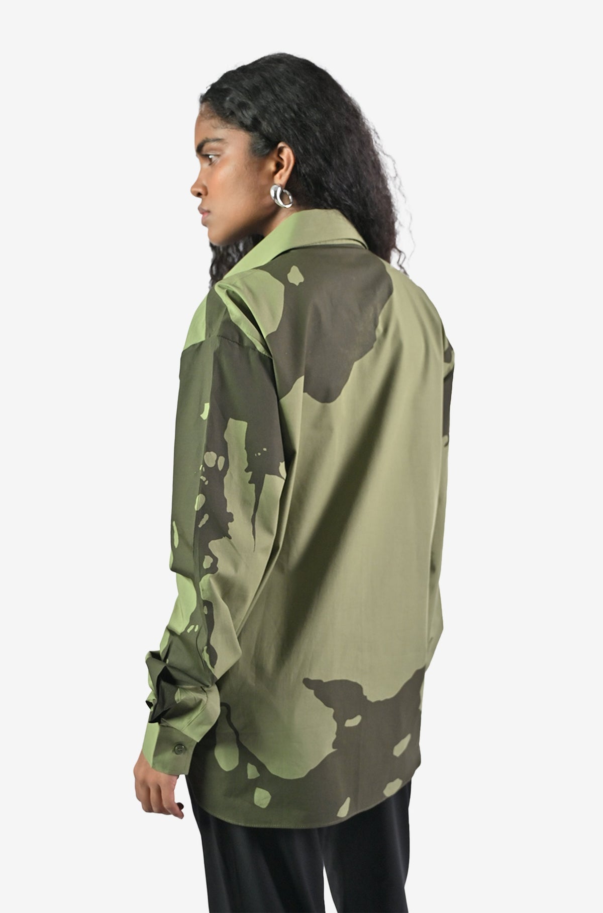 HUEMN flesh shirt - Dark Green by HUEMN