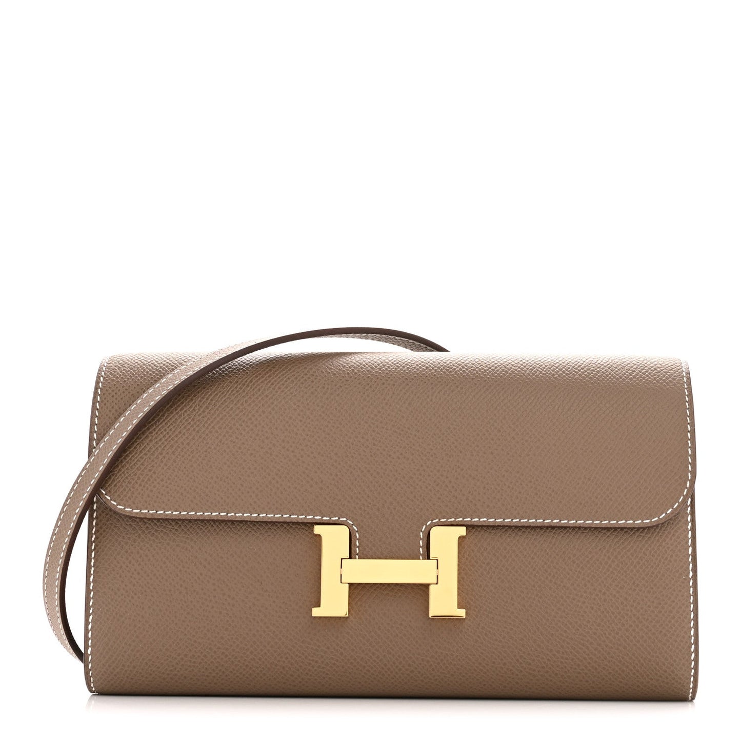 Hermès Epsom Constance Long To Go Wallet – Etoupe