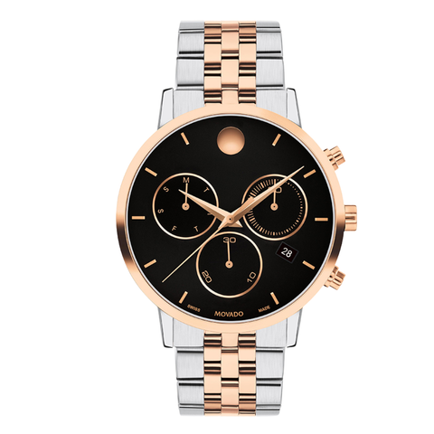 Men’s Movado 0607845 Two-Tone Quartz Chronograph Watch