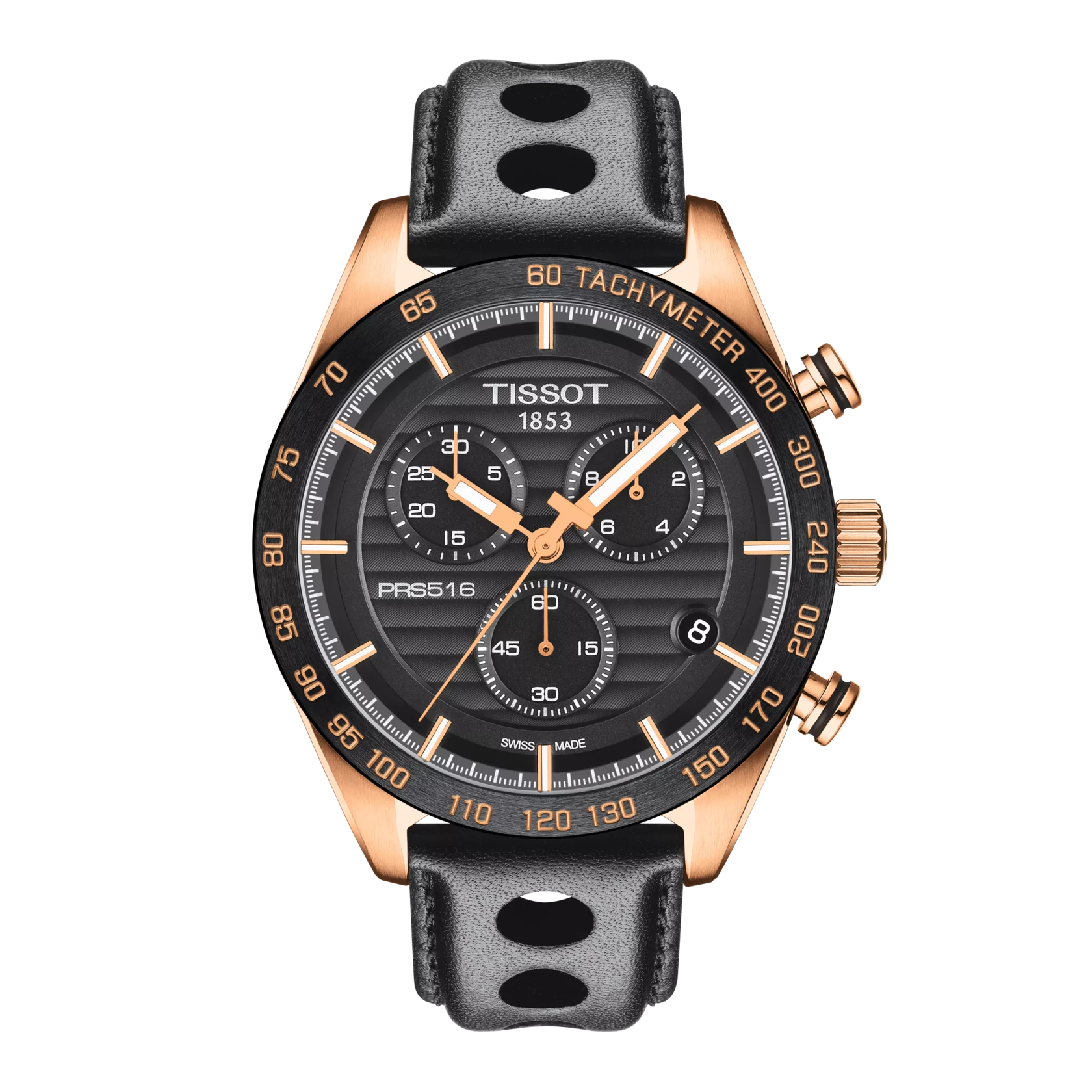 Men’s Tissot PRS 516 Chronograph T100.417.36.051.00 Quartz Watch - Zeuskicks