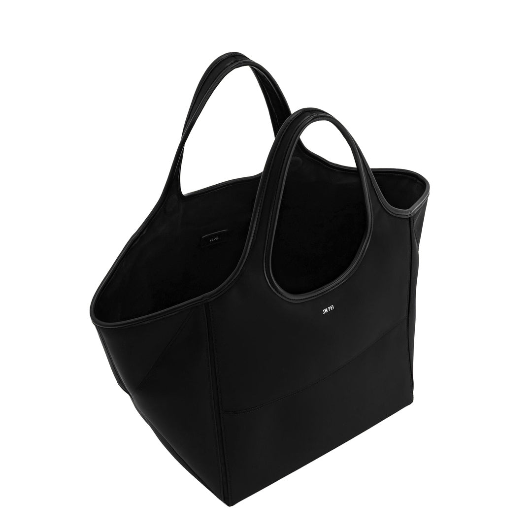 JW PEI Eliana Nylon Tote Bag - Black by JW PEI