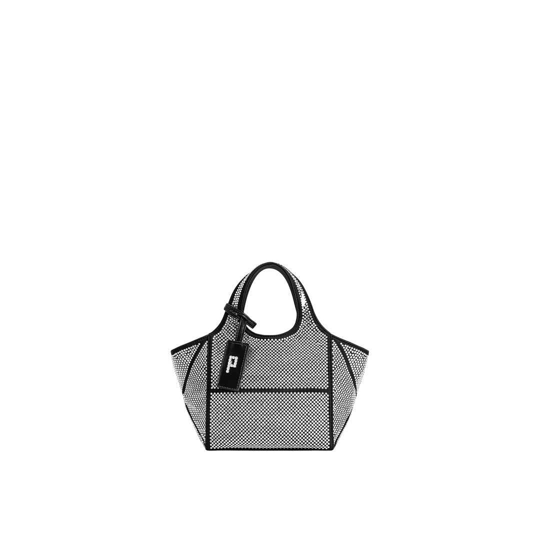JW PEI Eliana Artificial Crystal Mini Tote Bag - Anthracite by JW PEI