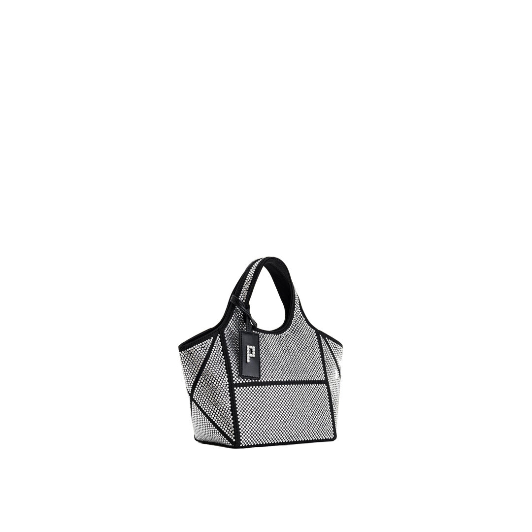 JW PEI Eliana Artificial Crystal Mini Tote Bag - Anthracite by JW PEI