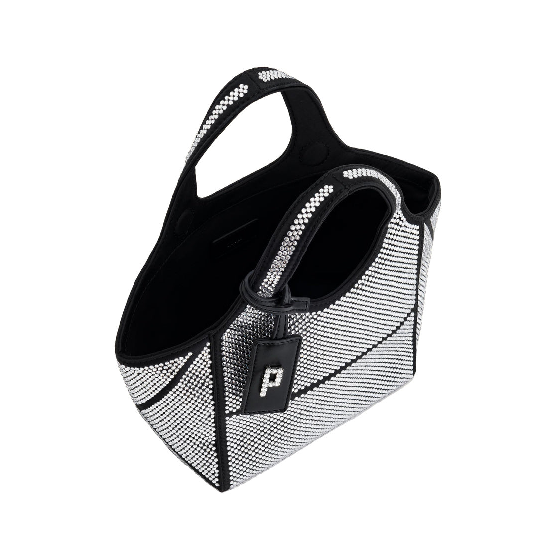 JW PEI Eliana Artificial Crystal Mini Tote Bag - Anthracite by JW PEI