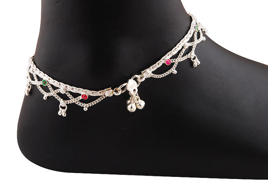 925 STERLING SILVER PLAIN ANKLET - R7600019-7