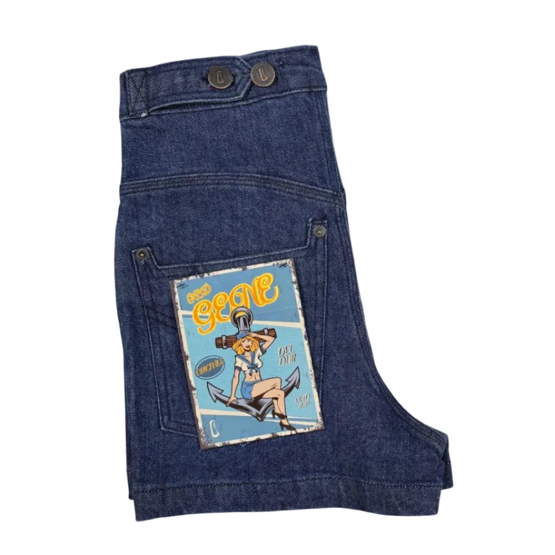 Women's Indigo Skort - Sailor by Old Gene