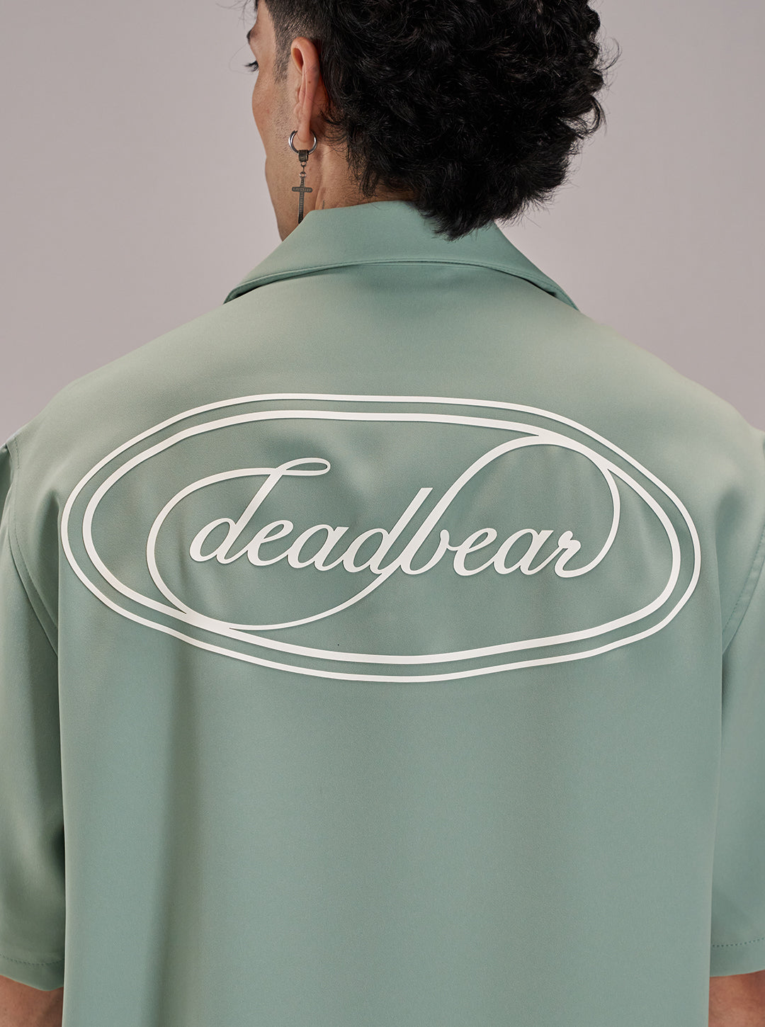 Signature Bowling Shirt Mint by DEADBEAR