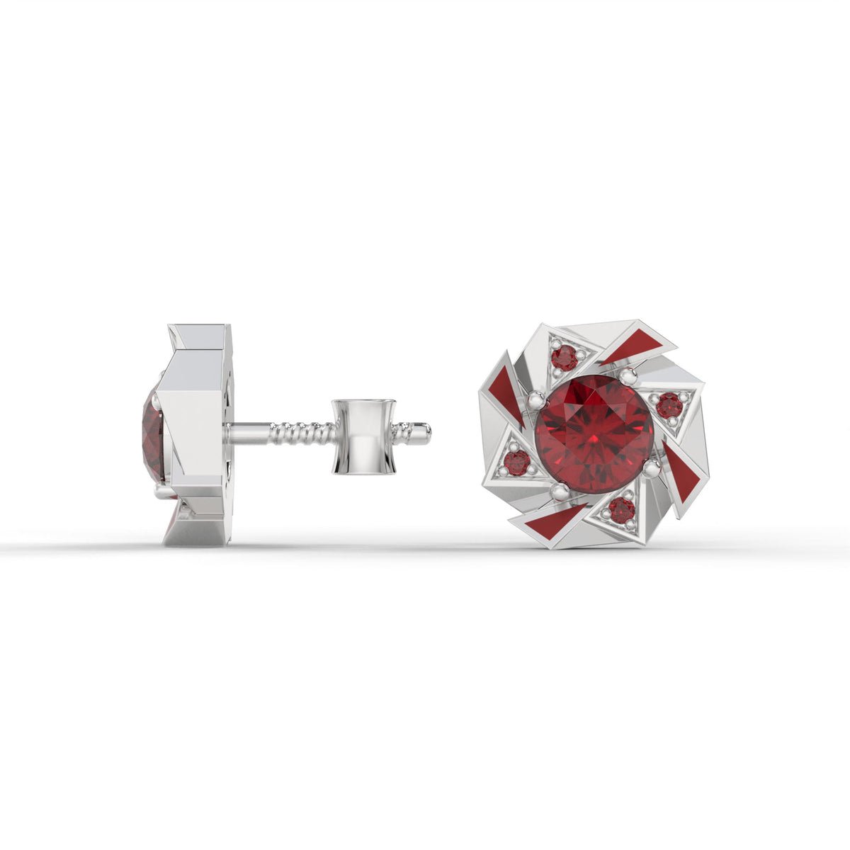 ASTREX STUDS (Red) by The Noble Sculptor