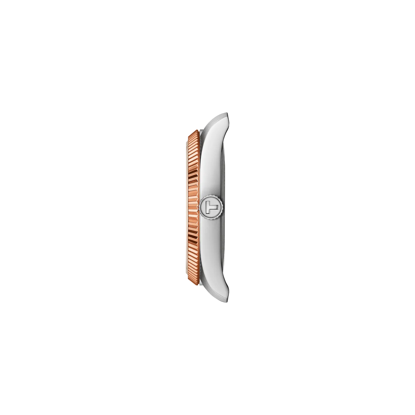 Tissot Ballade 34mm T156.210.22.041.00 – Blue Dial, Rose Gold PVD Stainless Steel