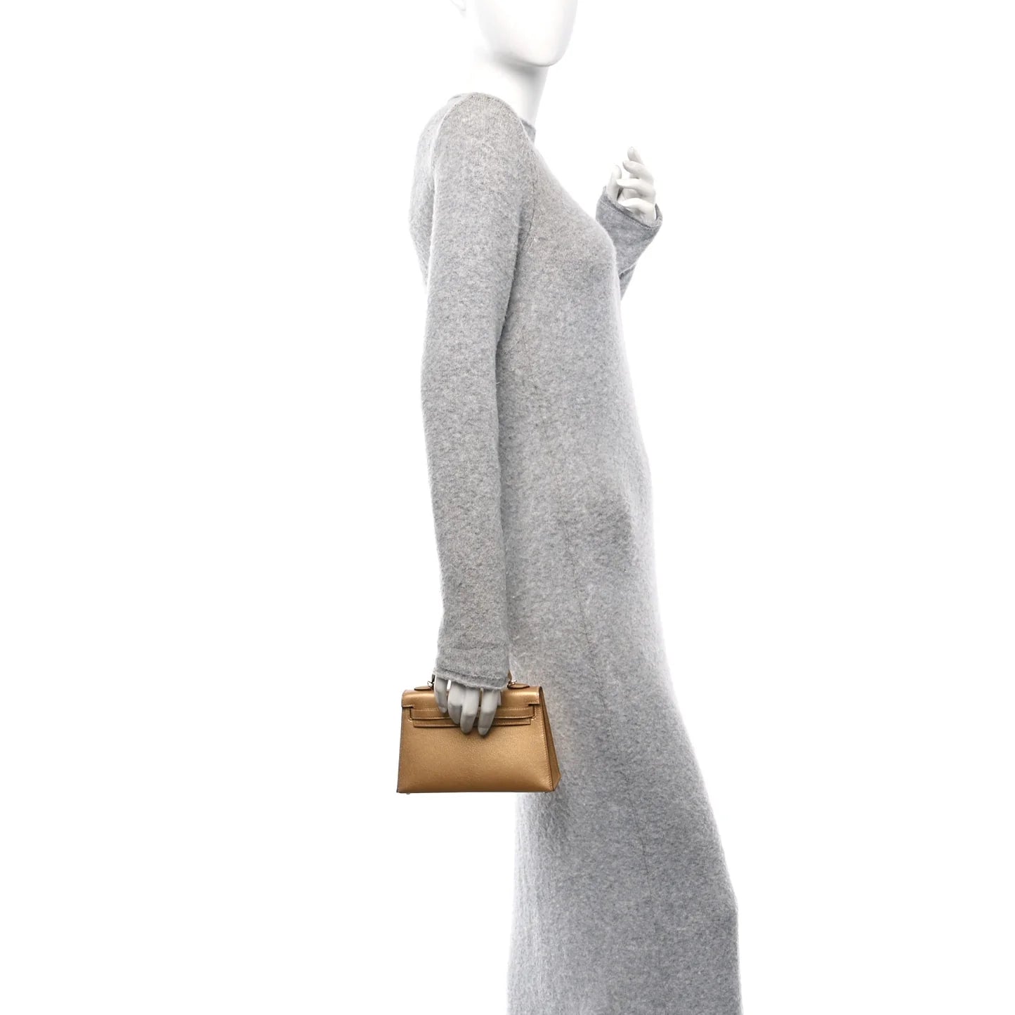 Hermès Mini Kelly Sellier 20 – Metallic Gold with Permabrass Hardware