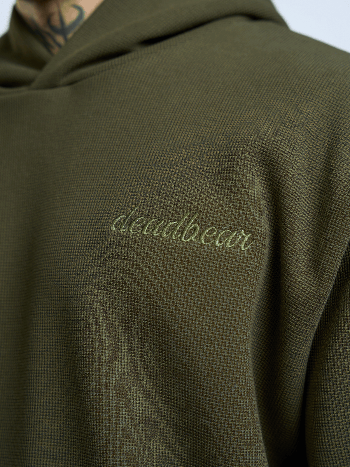 Co-ord Hoodie Olive by DEADBEAR