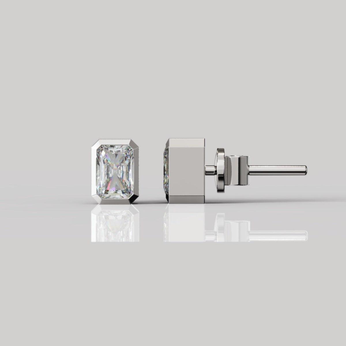 BEZEL OCTA STUDS by The Noble Sculptor
