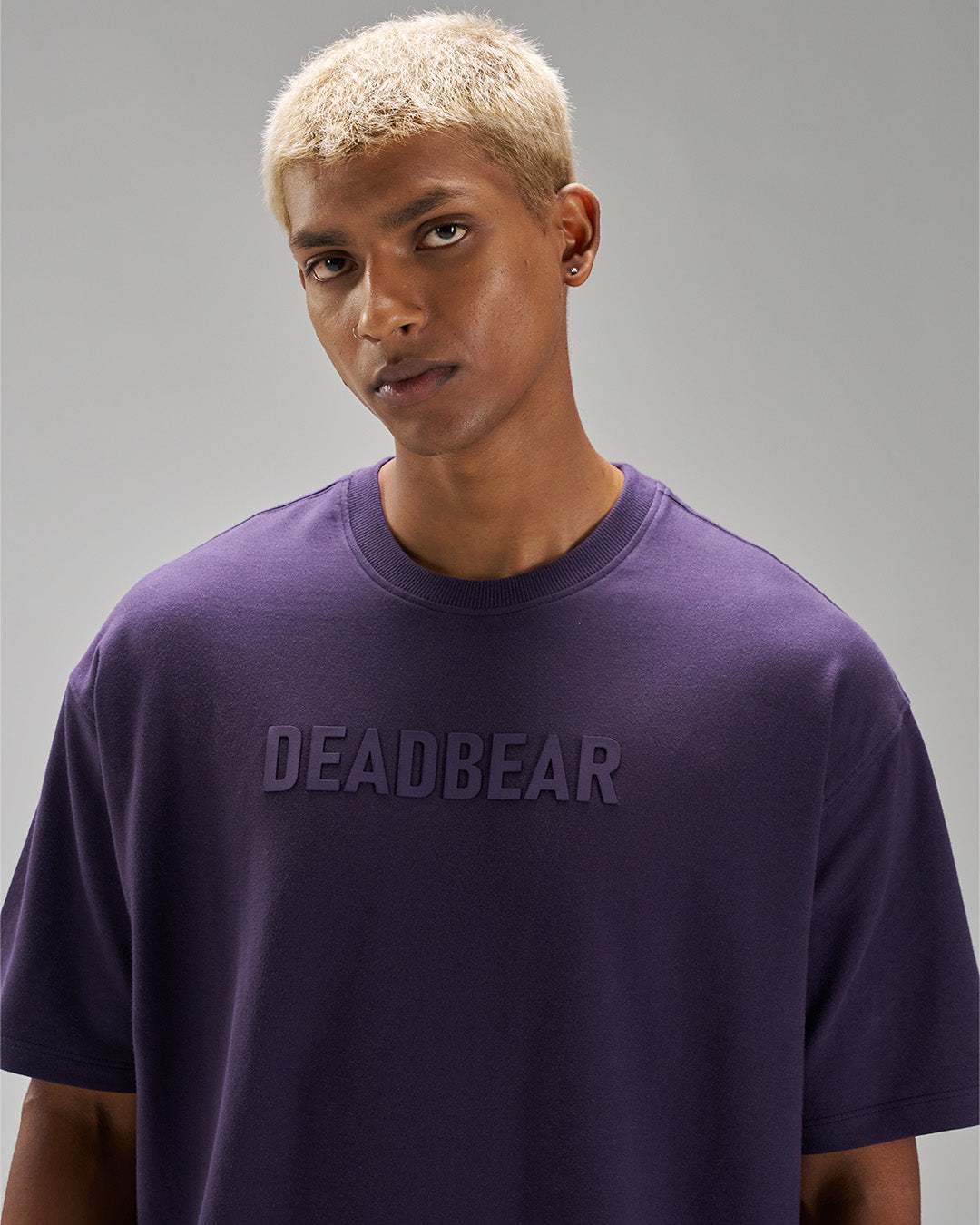 Basic Deep Purple Tee by DEADBEAR