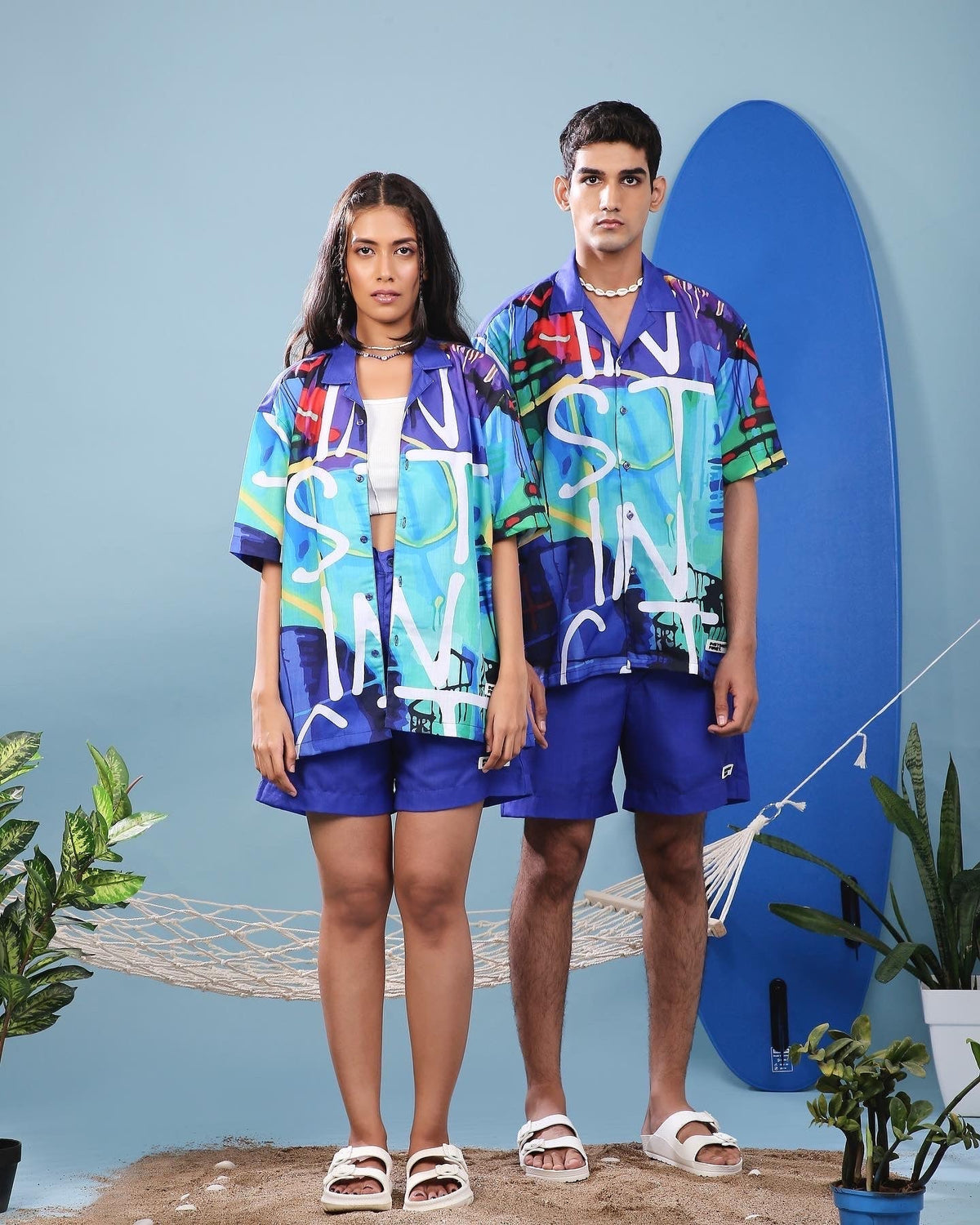 Cuban Oversized Shirt - Resort Wear by Instinct First