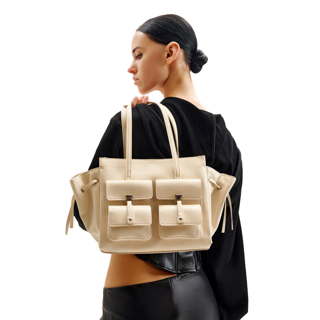 JW PEI Linda Tote Bag - White by JW PEI