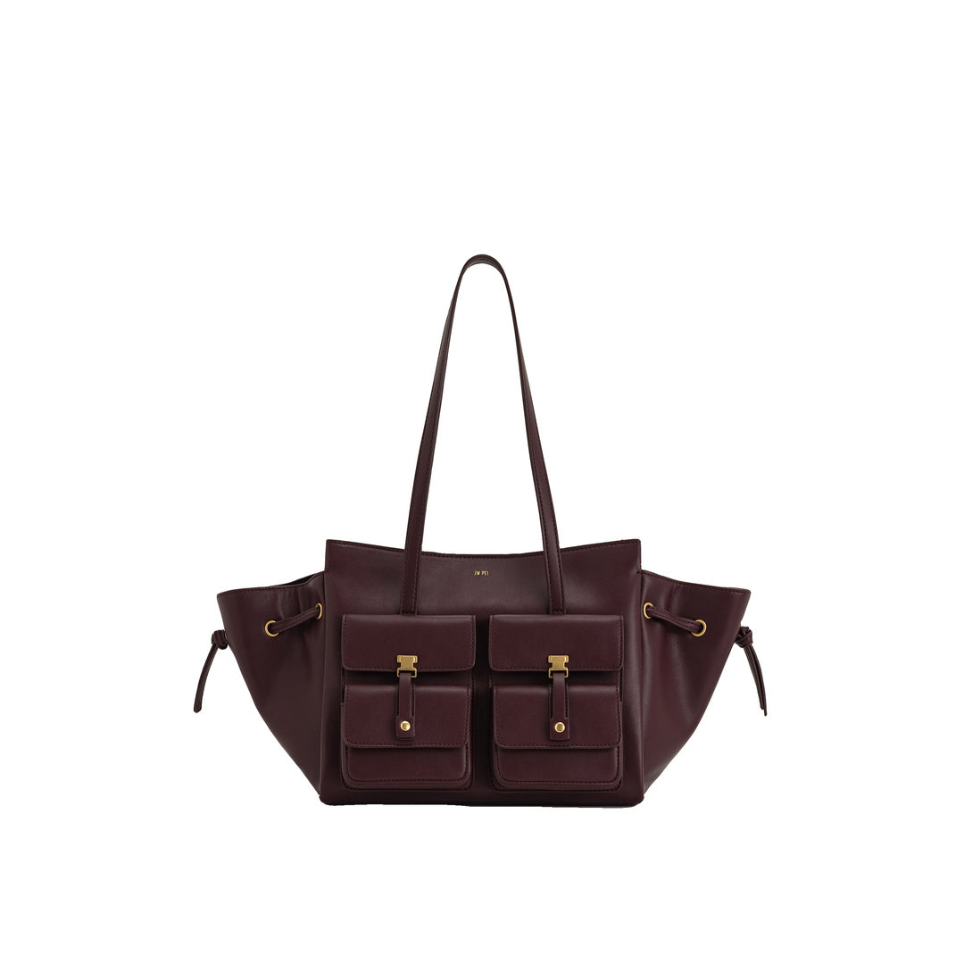 JW PEI Linda Tote Bag - Deep Burgundy by JW PEI