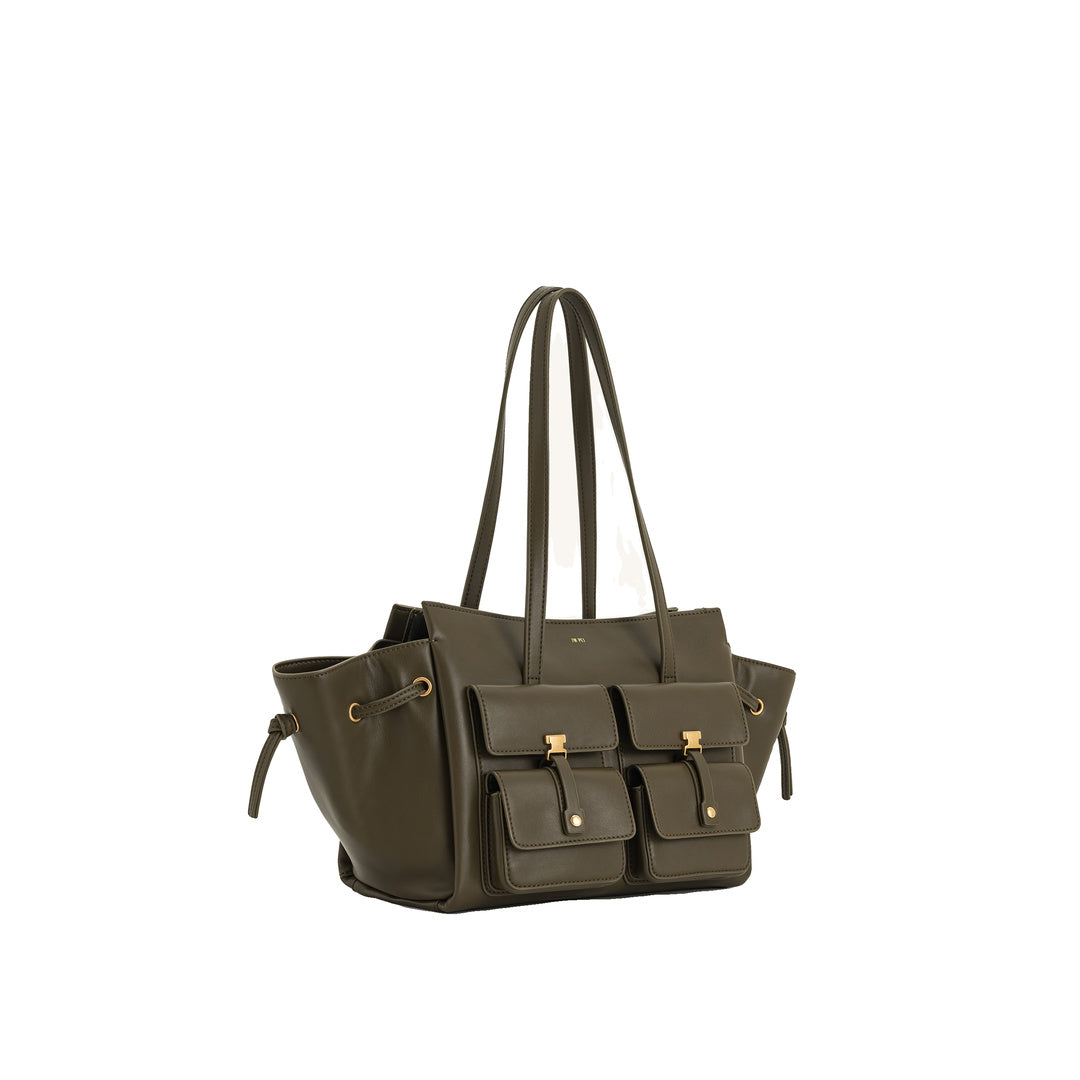 JW PEI Linda Tote Bag - Dark Olive by JW PEI