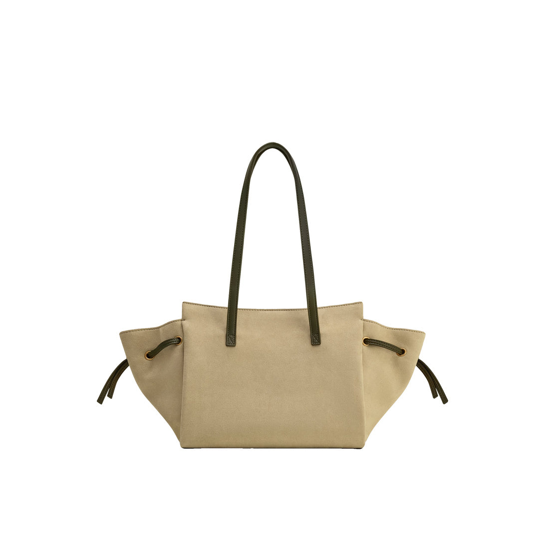 JW PEI Linda Faux Suede Tote Bag - Green by JW PEI