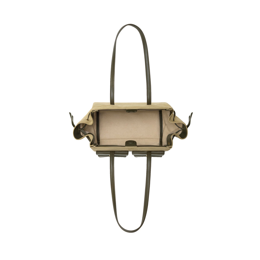 JW PEI Linda Faux Suede Tote Bag - Green by JW PEI