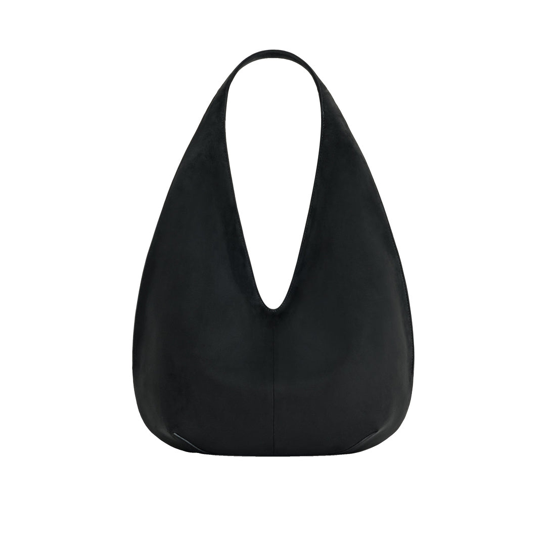 JW PEI Dara Faux Suede Hobo Bag - Black by JW PEI