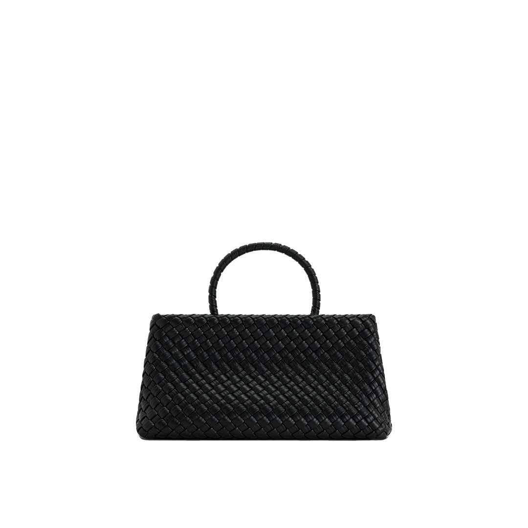JW PEI Elora Woven Tote Bag - Black by JW PEI