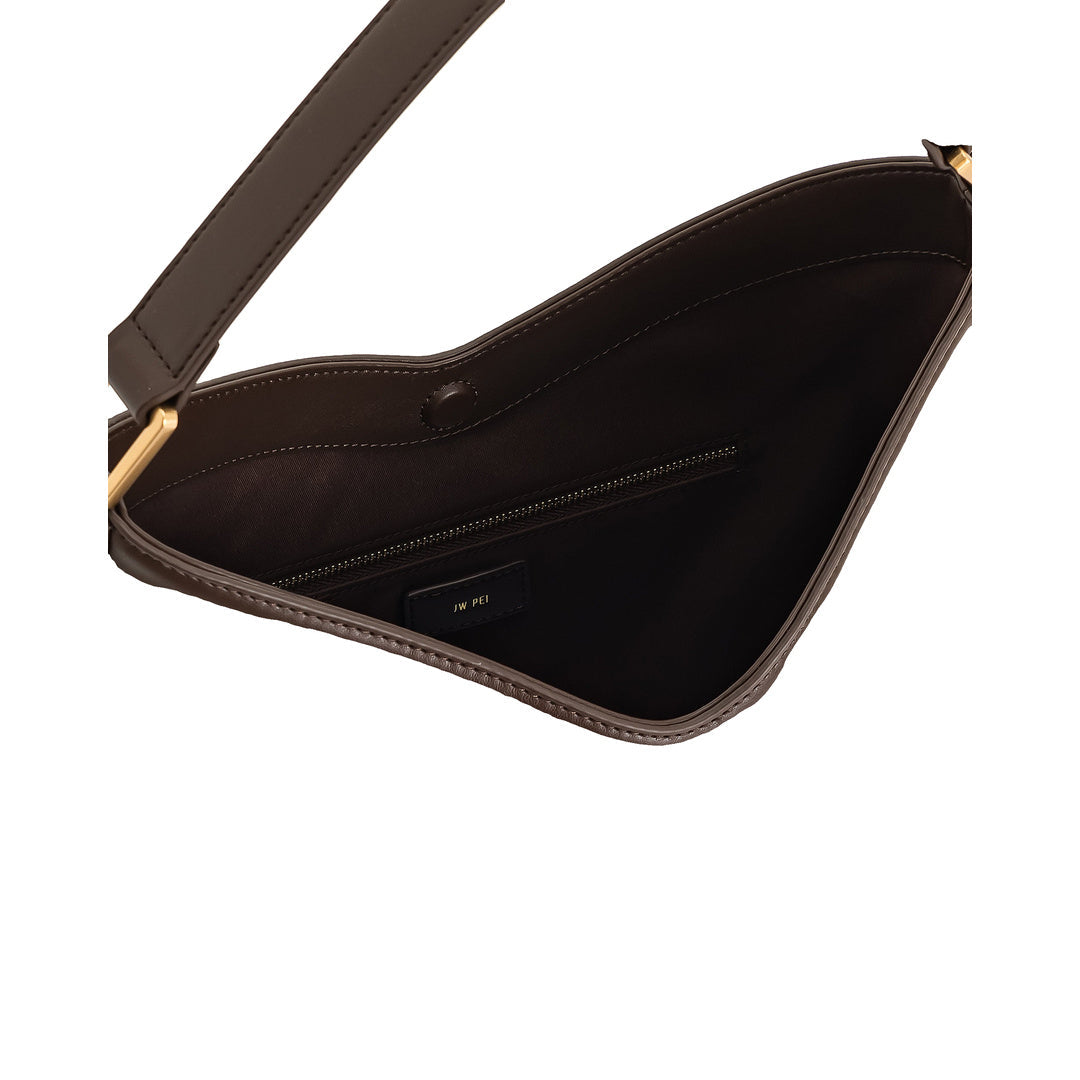 JW PEI Aria Shoulder Bag - Dark Brown by JW PEI