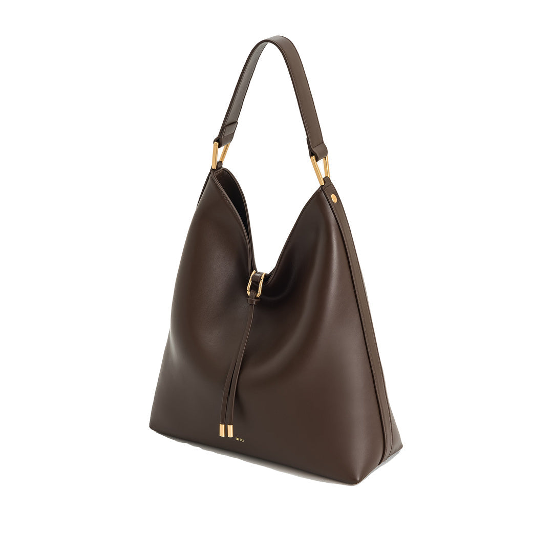 JW PEI Aria Shoulder Bag - Dark Brown by JW PEI