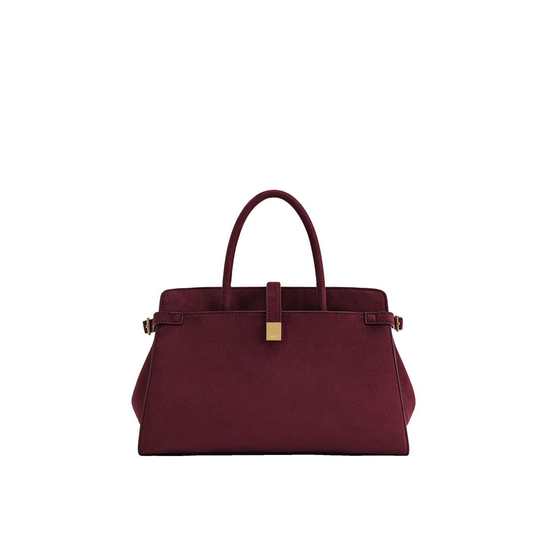 JW PEI Saige Faux Suede Tote Bag - Burgundy by JW PEI