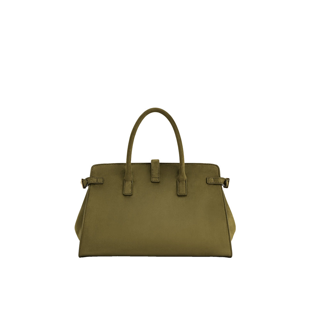 JW PEI Saige Faux Suede Tote Bag - Olive Green by JW PEI