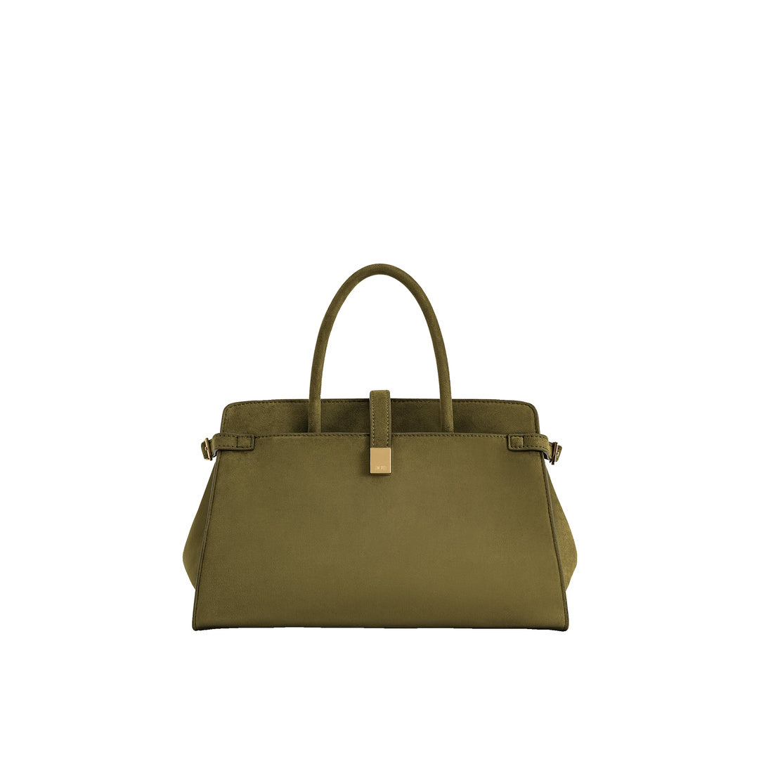JW PEI Saige Faux Suede Tote Bag - Olive Green by JW PEI