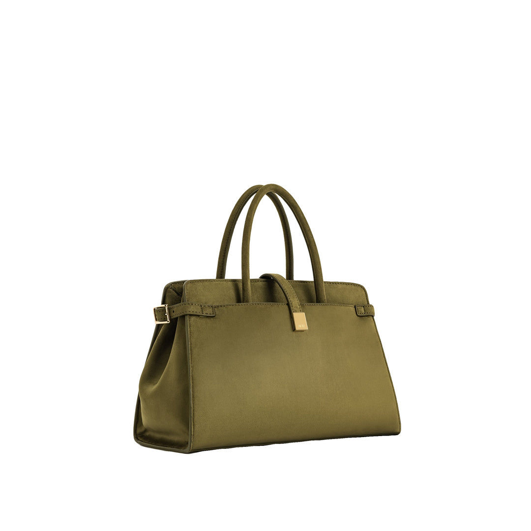 JW PEI Saige Faux Suede Tote Bag - Olive Green by JW PEI
