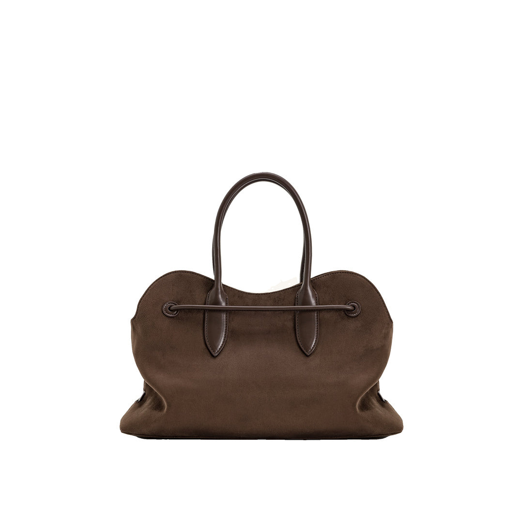 JW PEI Adele Metal Rope Knot Tote Bag - Mocha Brown by JW PEI