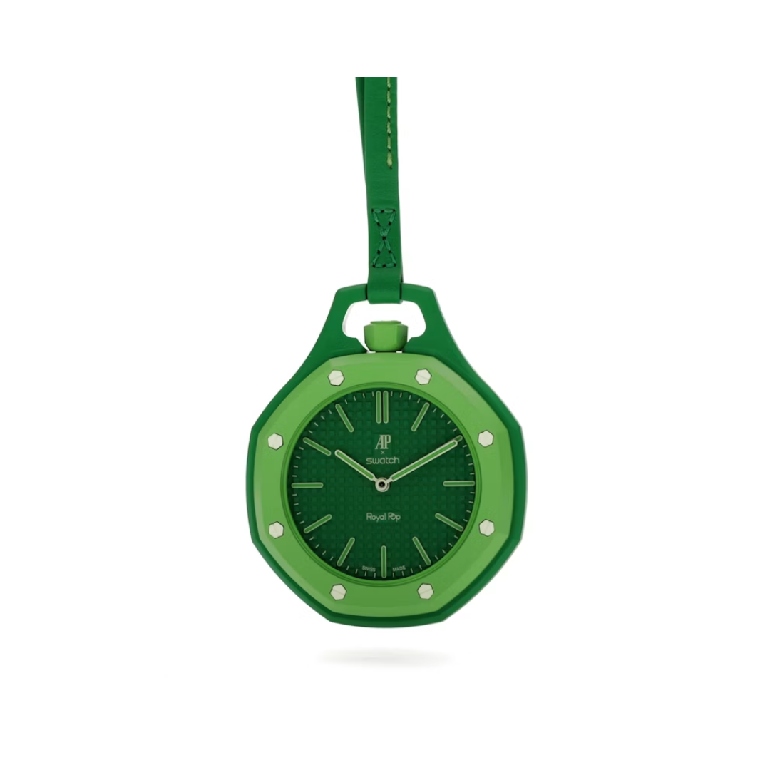 Swatch x Audemars Piguet Bioceramic Royal Pop Green Eight by SWATCH x AP