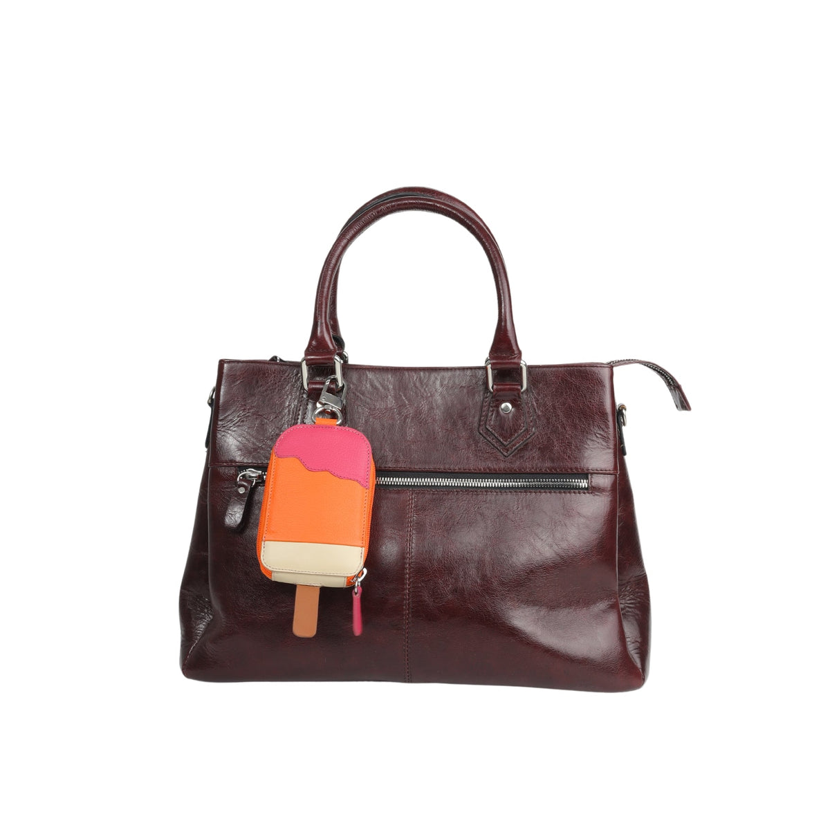 Popsicle Zipper Key Pouch by leather charms