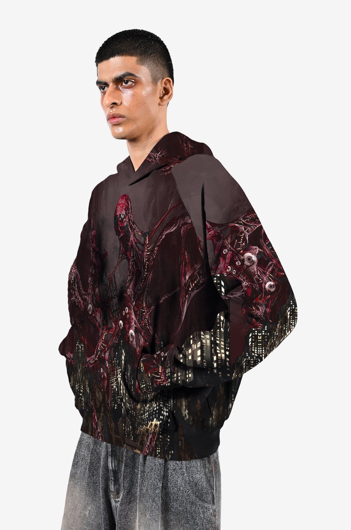 Monster Hoodie by HUEMN