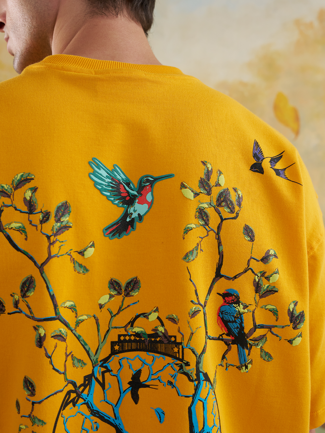 Set Free Tee Yellow by DEADBEAR