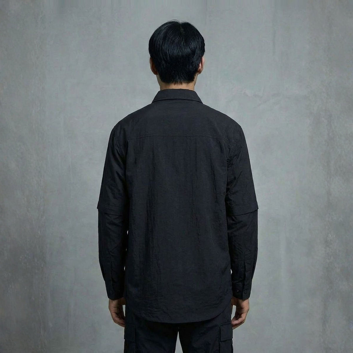 BLACK FIELD OVERSHIRT by GREY AREA
