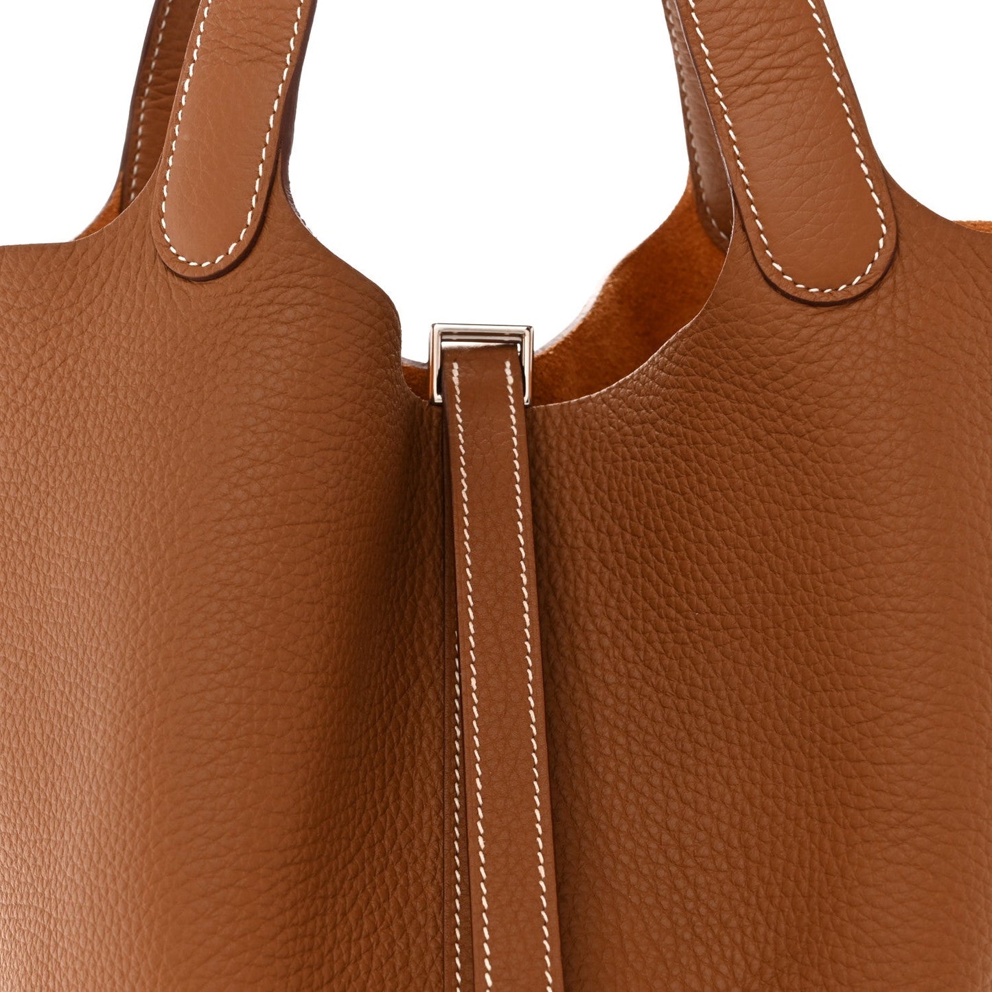 Hermès Barenia Faubourg Picotin Lock 18 PM – Fauve