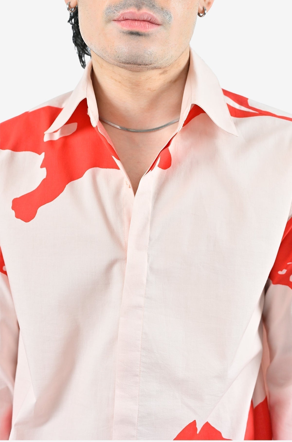 HUEMN flesh shirt - Red by HUEMN