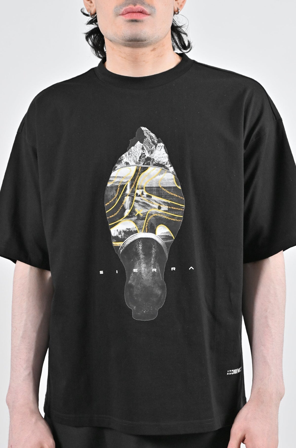 Tata Sierra x HUEMN horse-printed t-shirt by HUEMN