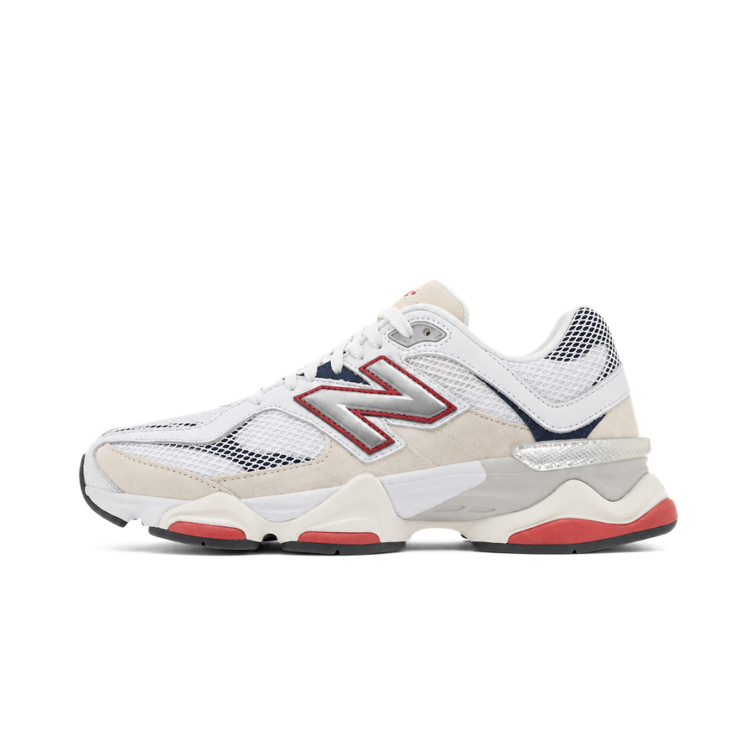 NEW BALANCE 9060 RED WHITE BLUE by New Balance