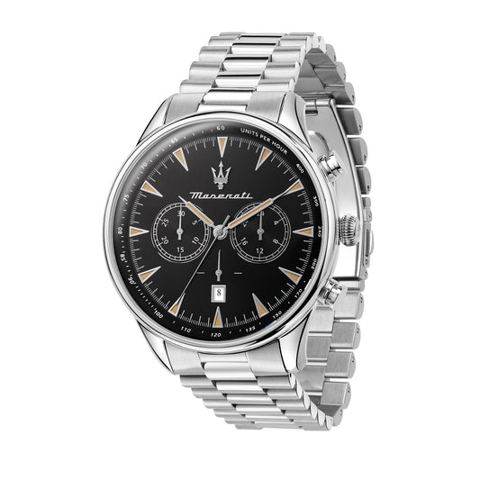 Tradizione Chrono Watch - Black Dial