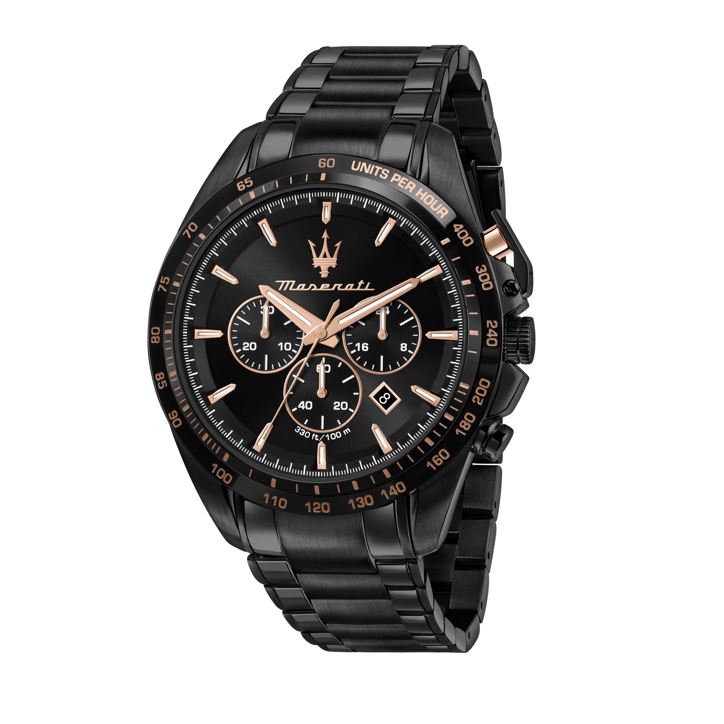 Traguardo Chrono Watch - Black Dial