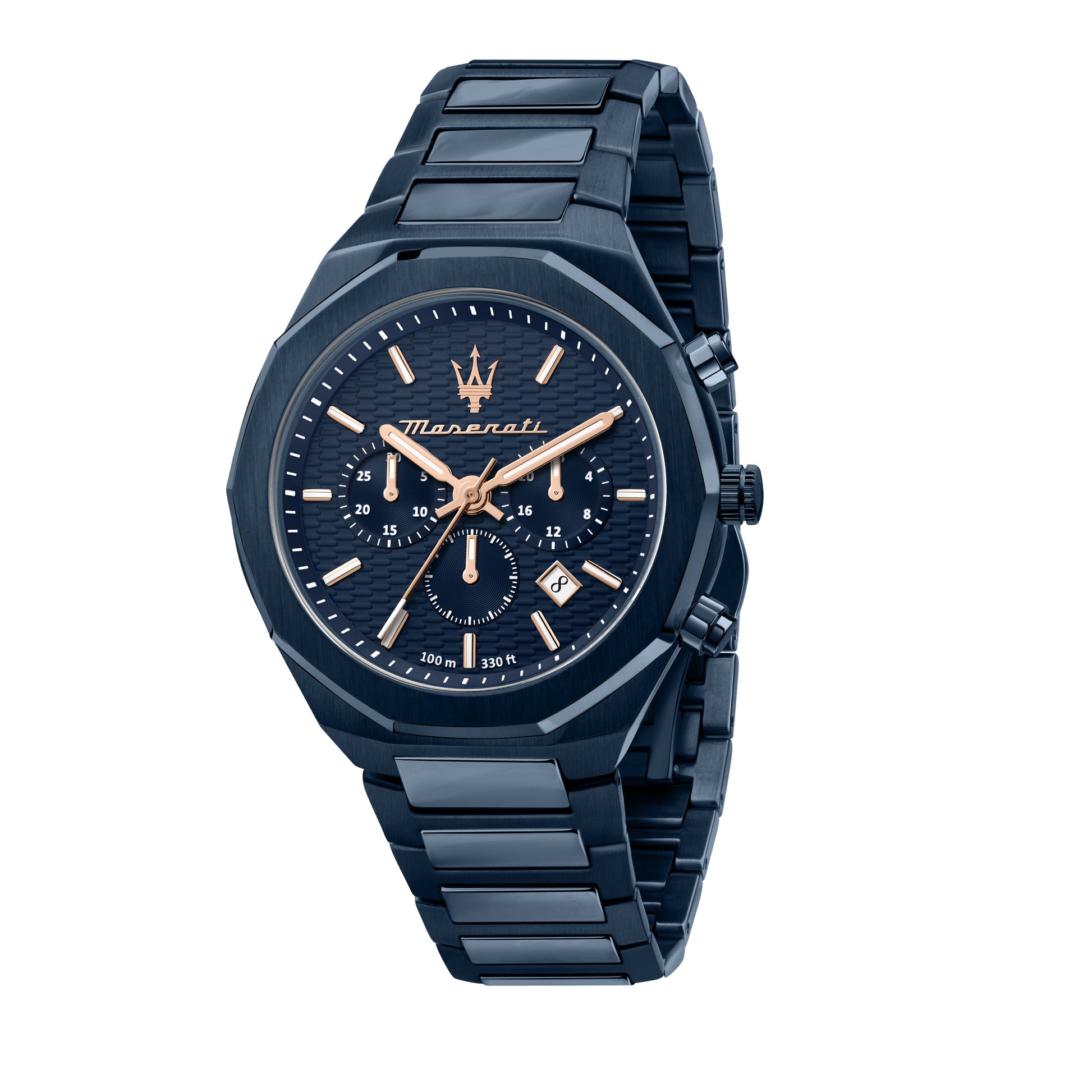 Stile Chrono Watch - Blu Dial