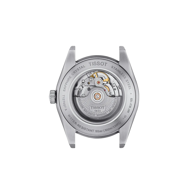Men’s Tissot Gentleman Powermatic 80 T127.407.11.351.00 Automatic Watch - Zeuskicks