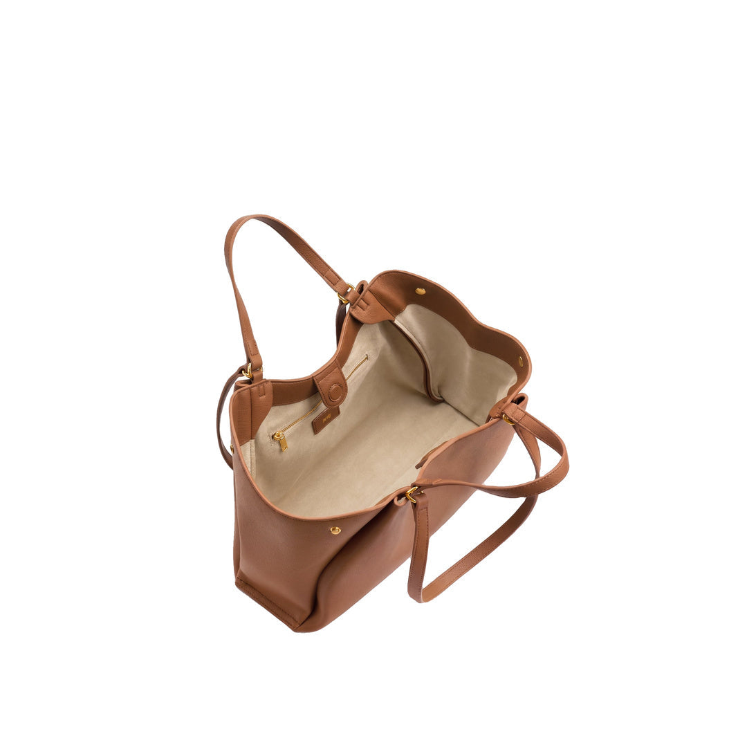 JW PEI Virelia Double Handle Tote Bag - Cognac by JW PEI