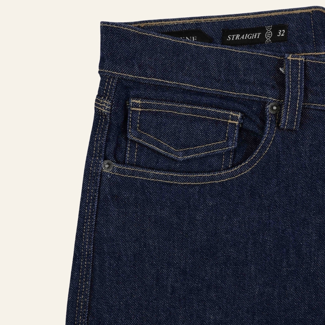 Men's Indigo Jeans - Vintage India by Old Gene