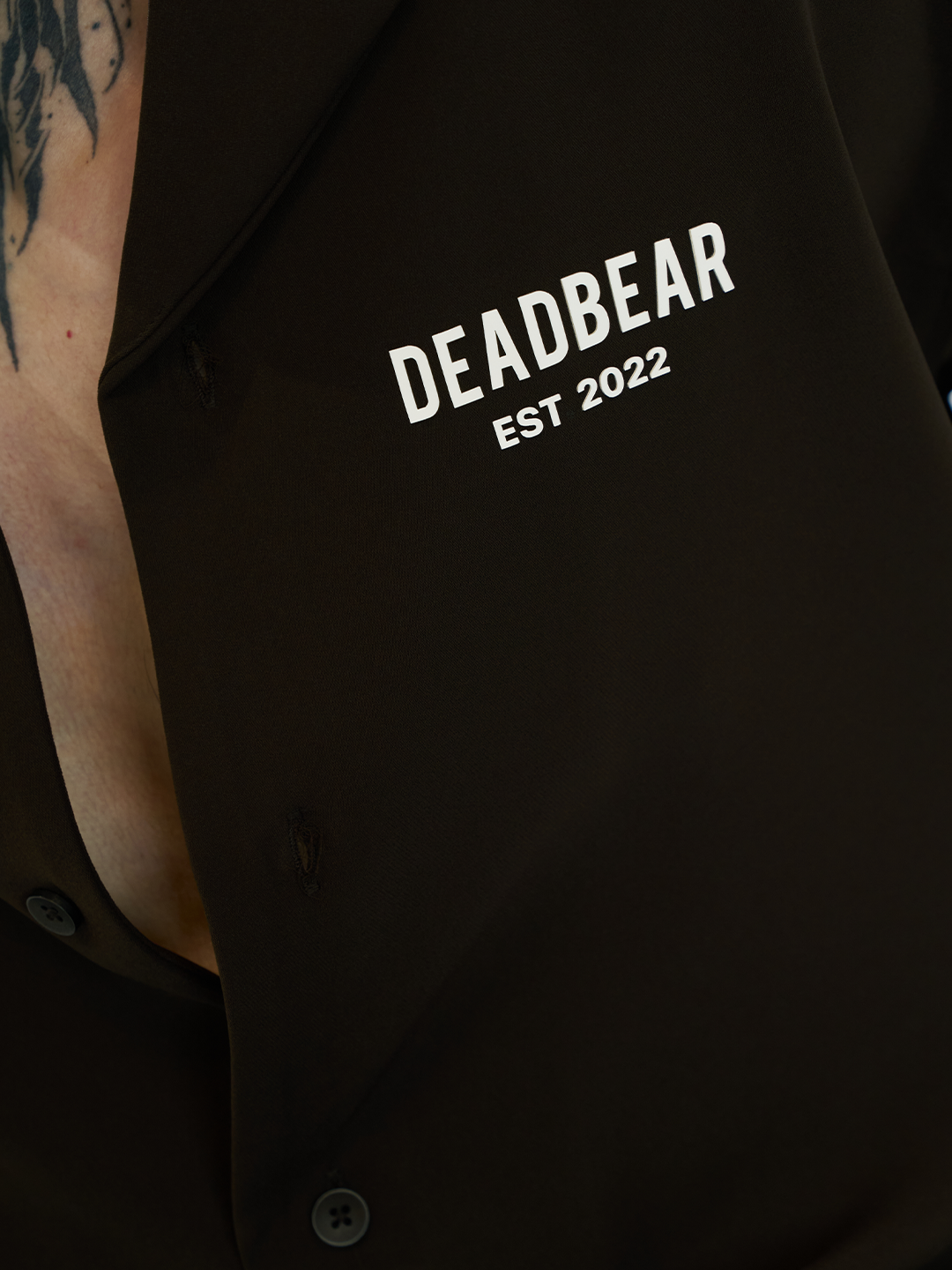 Bowling Shirt Brown 2.0 by DEADBEAR