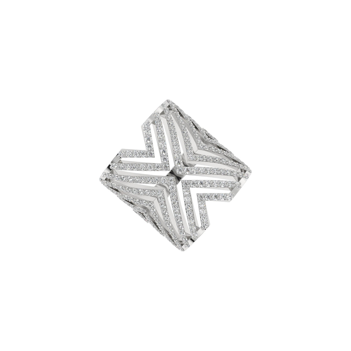 VECTOR COCKTAIL RING by The Noble Sculptor